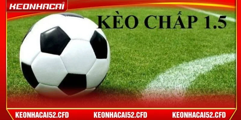 Kèo cược chấp 1.5 được người chơi rất yêu thích khi soi kèo