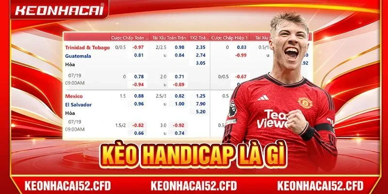 Kèo Handicap Là Gì? Mẹo Chốt Chấp Thực Chiến, Ăn Đậm