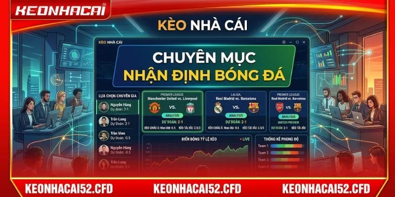 Nhận định bóng đá là chuyên mục HOT tại Kèo Nhà Cái