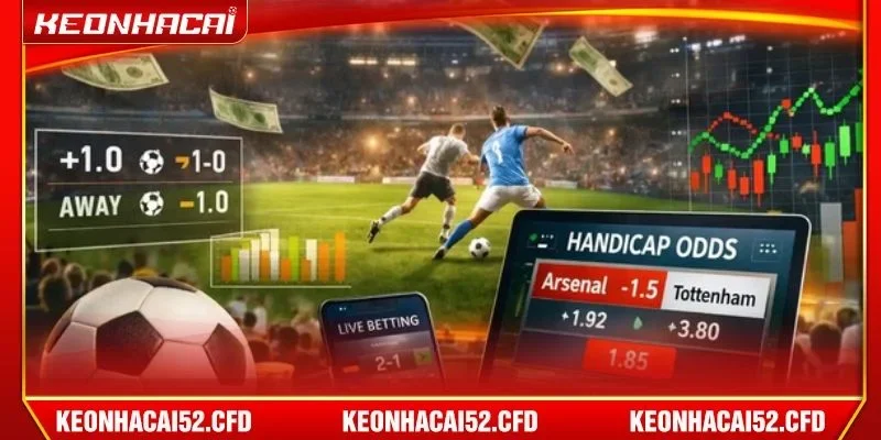 Trong cá cược kèo chấp 2 2.5, bạn cần học cách quan sát biến động tỷ lệ kèo
