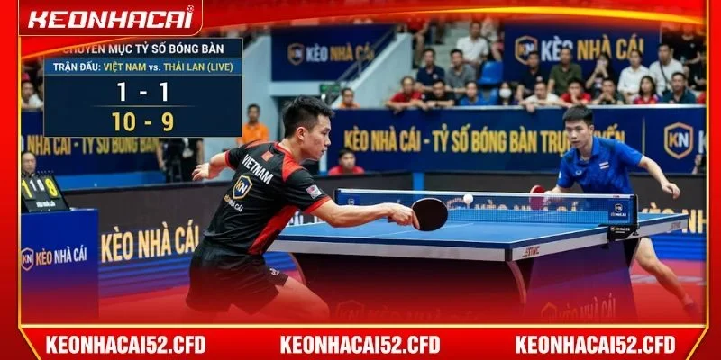 ỷ số Bóng Bàn là chuyên mục được quan tâm hàng đầu tại Kèo Nhà Cái